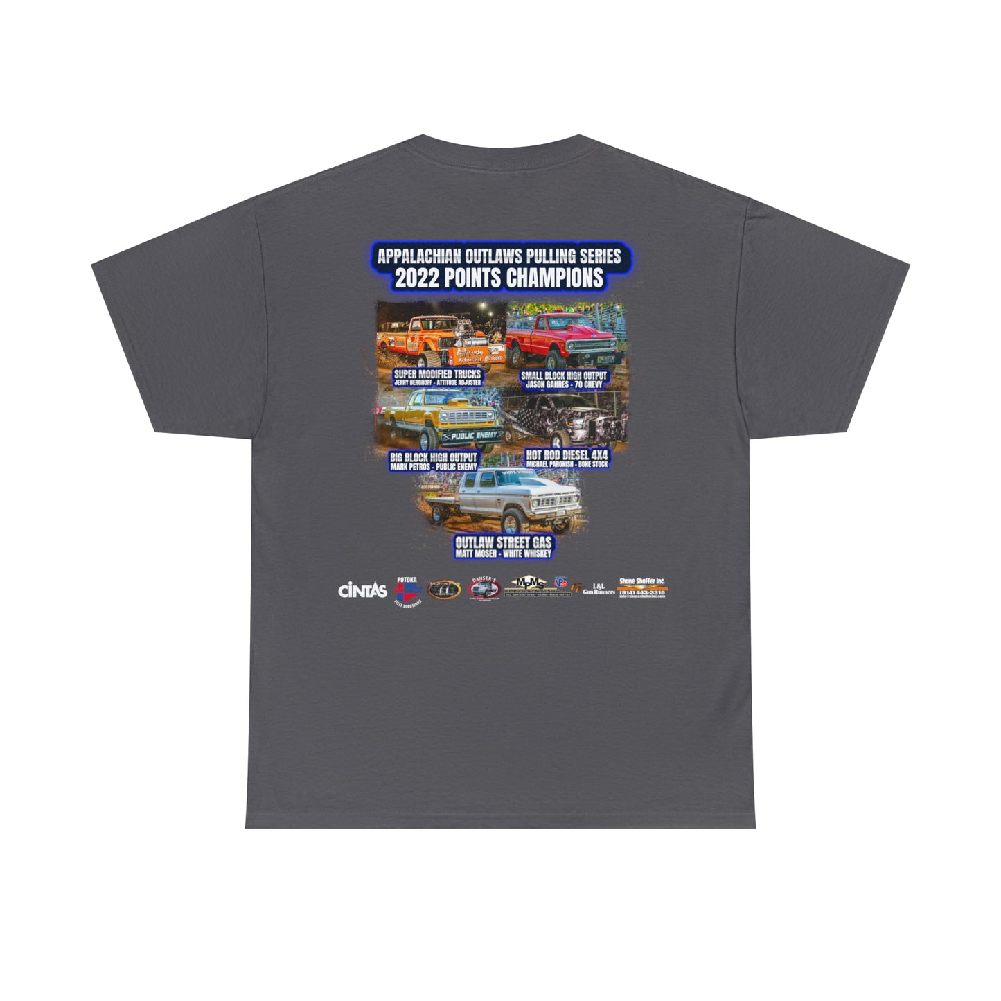 2023 Appalachian Outlaws Pulling Series Official T-Shirt
