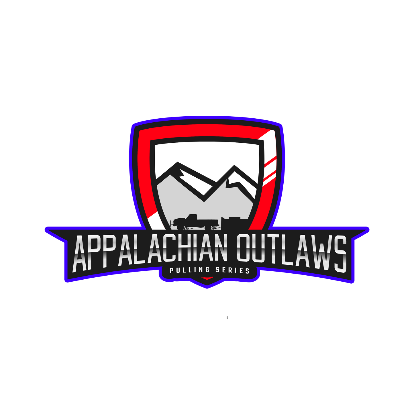 Appalachian Outlaws Pulling Series Logo Decal